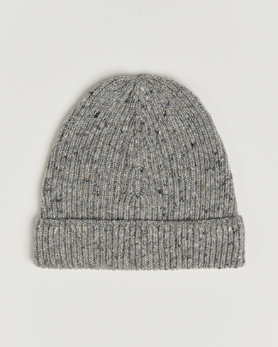 Samsøe Samsøe Nataniel Donegal Beanie Grey Melange – Grey