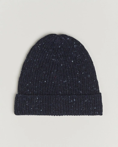 Samsøe Samsøe Nataniel Donegal Beanie Salute Navy – Blue