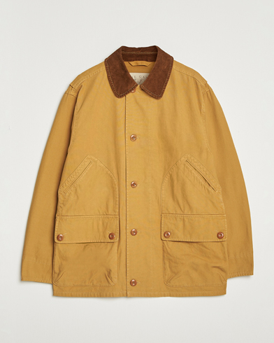 GANT Canvas Field Jacket Peanut Butter – Yellow