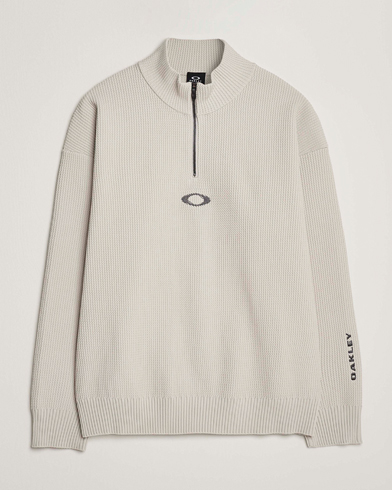 Oakley FGL New Retro Half Zip Sweater Mist – White
