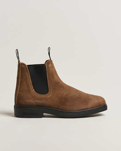 Blundstone 2581 Dress Waked Suede Chelsea Boot Tobacco – Brown
