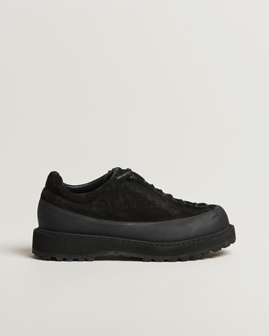 Stone Island Low Top Suede Sneakers Black – Black