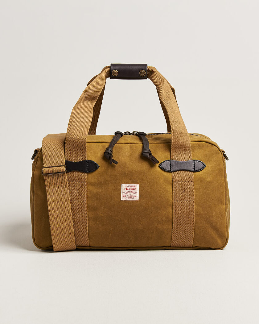 Filson Tin Cloth Small Duffle Tan – Brown