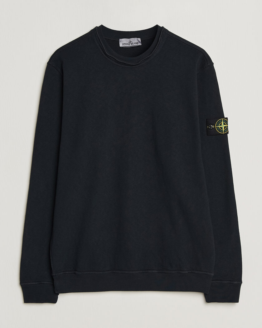 Stone Island Old Dyed Cotton Sweatshirt Navy – Blue