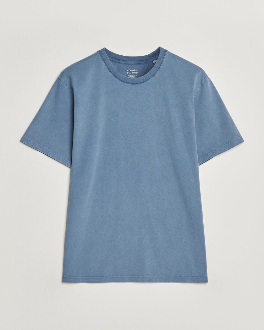 Colorful Standard Classic Organic T-Shirt Faded Indigo – Blue