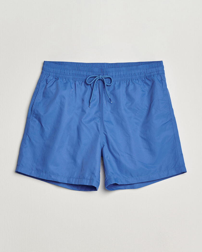Colorful Standard Classic Organic Swim Shorts Pacific Blue – Blue