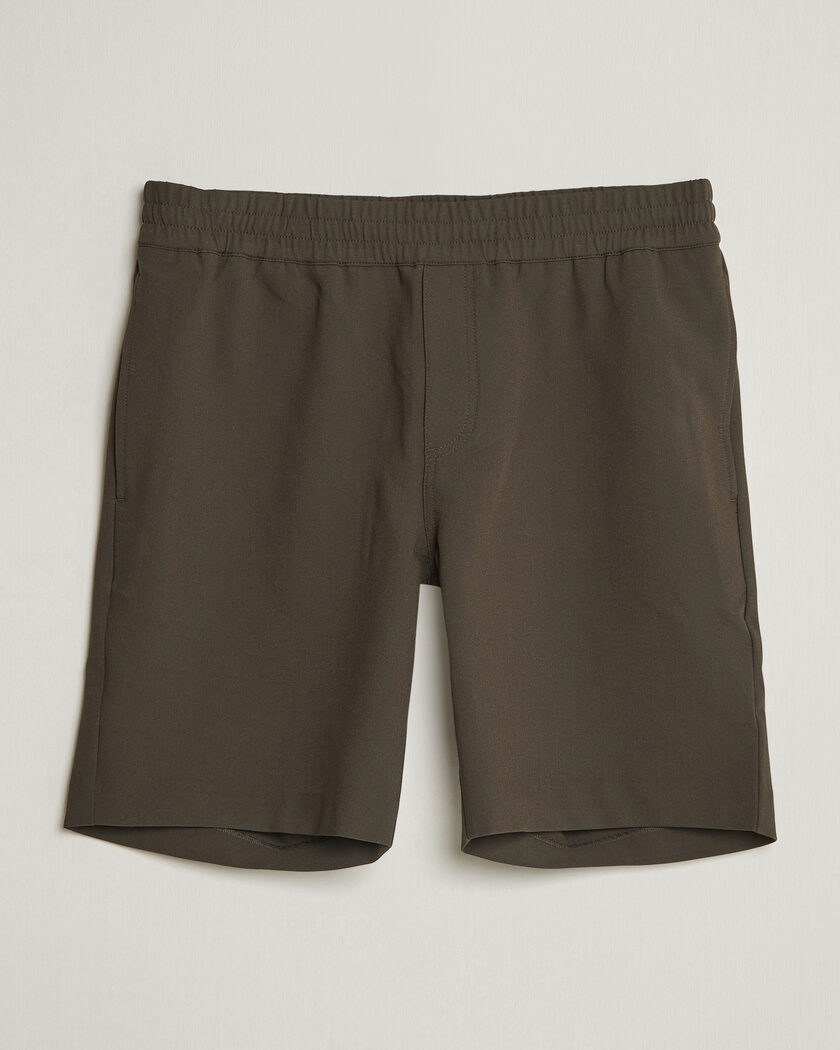 Samsøe Samsøe Smith Drawstring Shorts Black Olive – Green