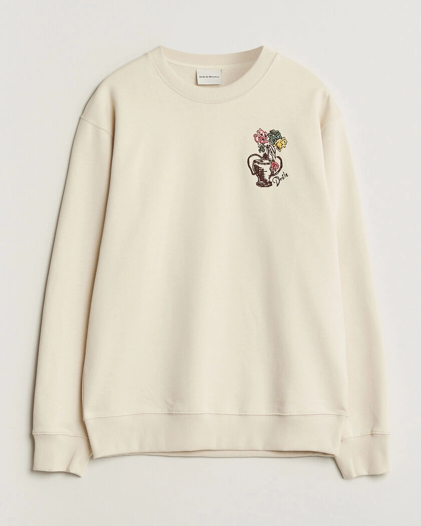 Drôle de Monsieur Vase Havana Sweatshirt Sand – Beige