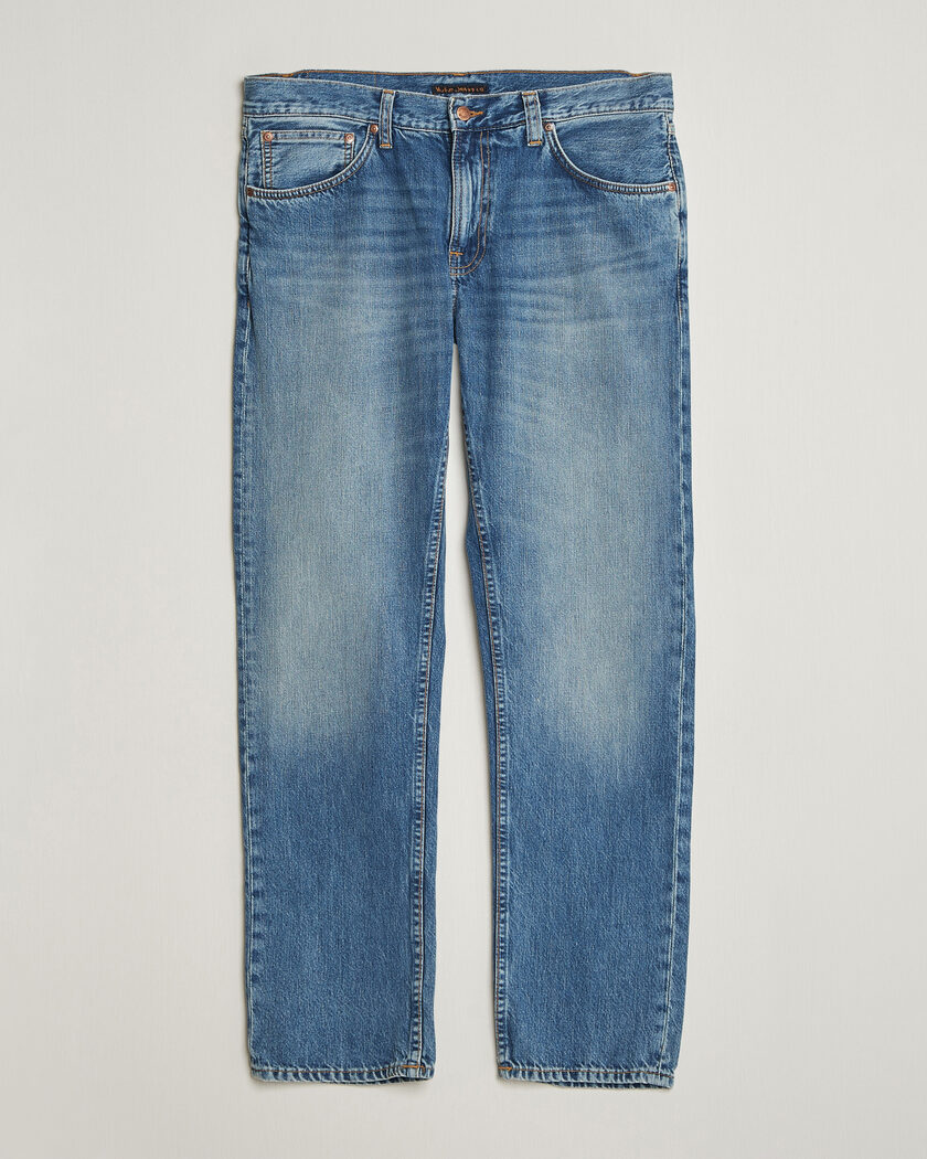 Nudie Jeans Gritty Jackson Jeans Cool Blue – Blue