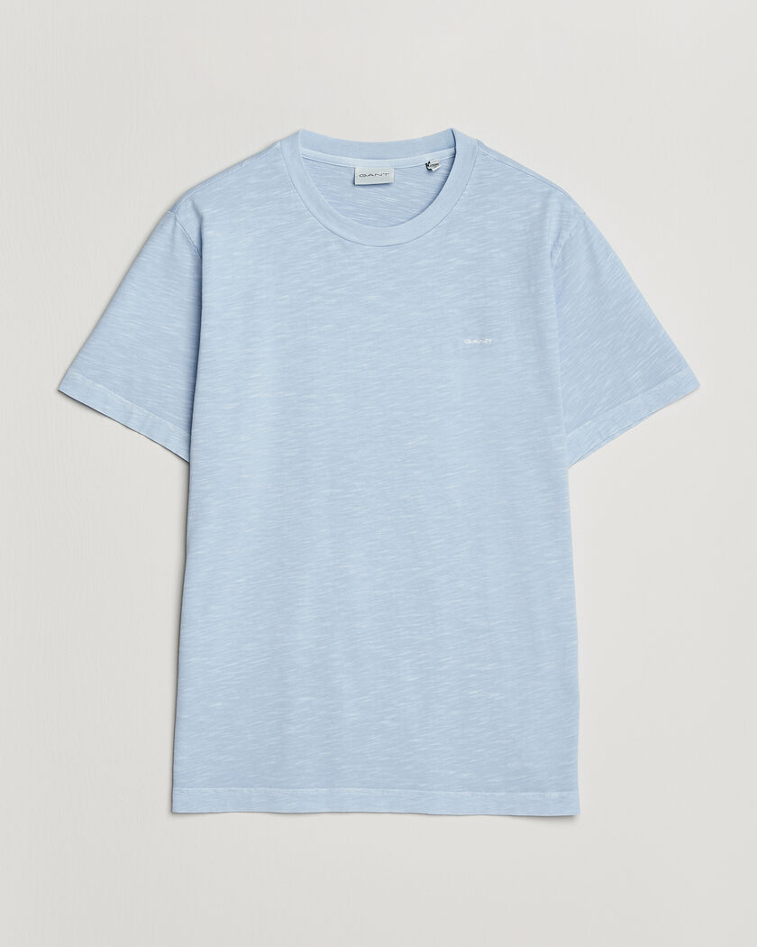 Gant Washed Slub T-Shirt Fresh Blue – Blue