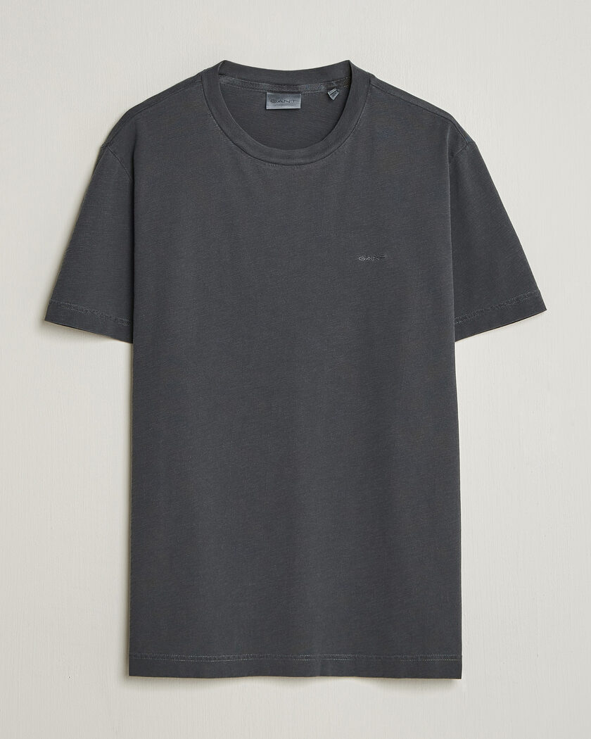 Gant Washed Slub T-Shirt Black – Black