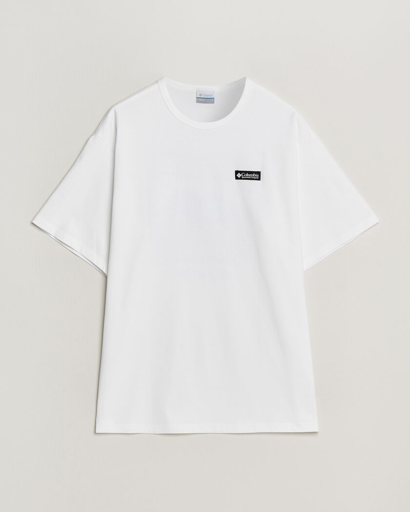 Columbia Heavyweight Back Graphic T-Shirt White – White