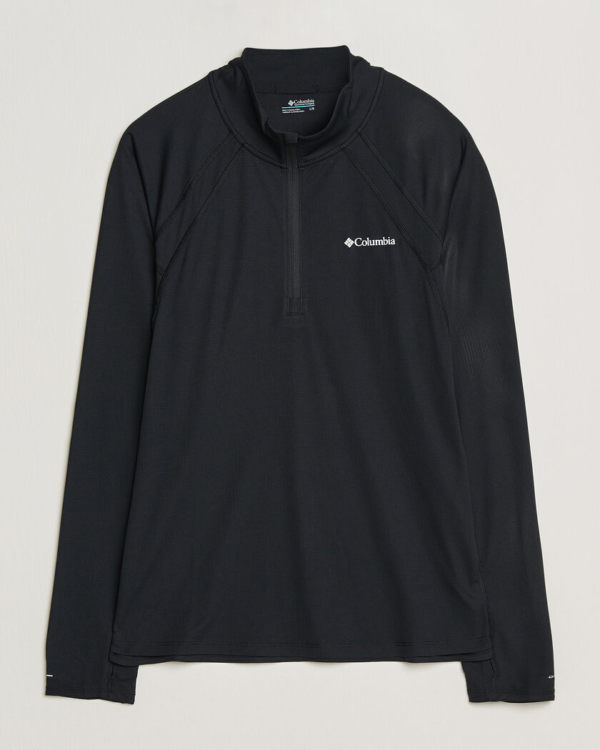 Columbia Stealth Spring Half-Zip T-Shirt Black – Black