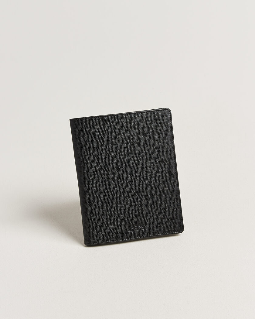 Loake Shoemakers Savoy Grain Leather Notebook Black – Blue