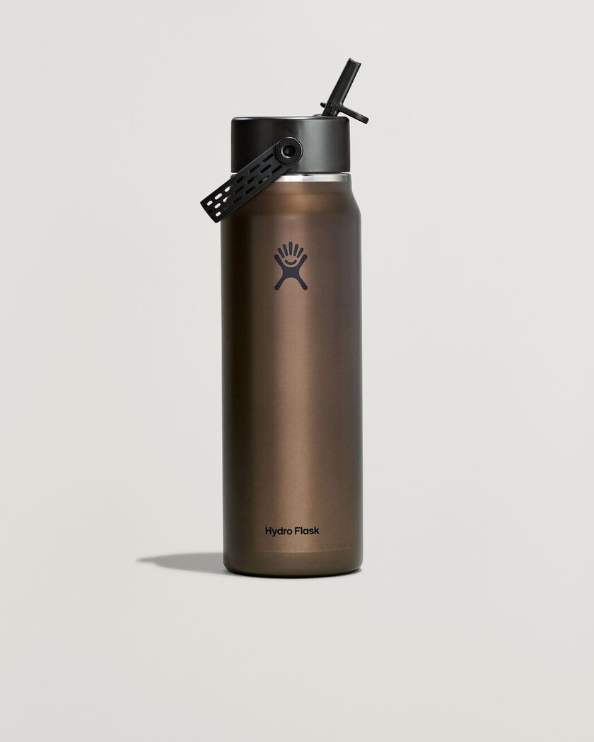 Hydro Flask Lightweight Flex Straw 32oz Bottle Obsidian – Brown