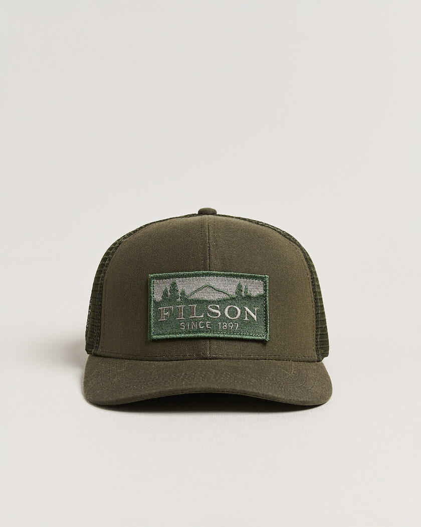 Filson FilsonLogger Mesh CapOtter Green – Green