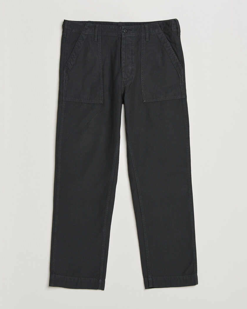 Filson Field Supply Pants Washed Faded Black – Black