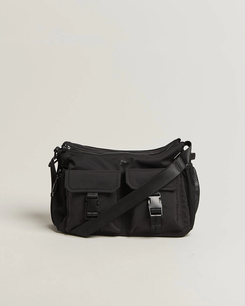 A.P.C. Trek Crossbody Bag Black – Black