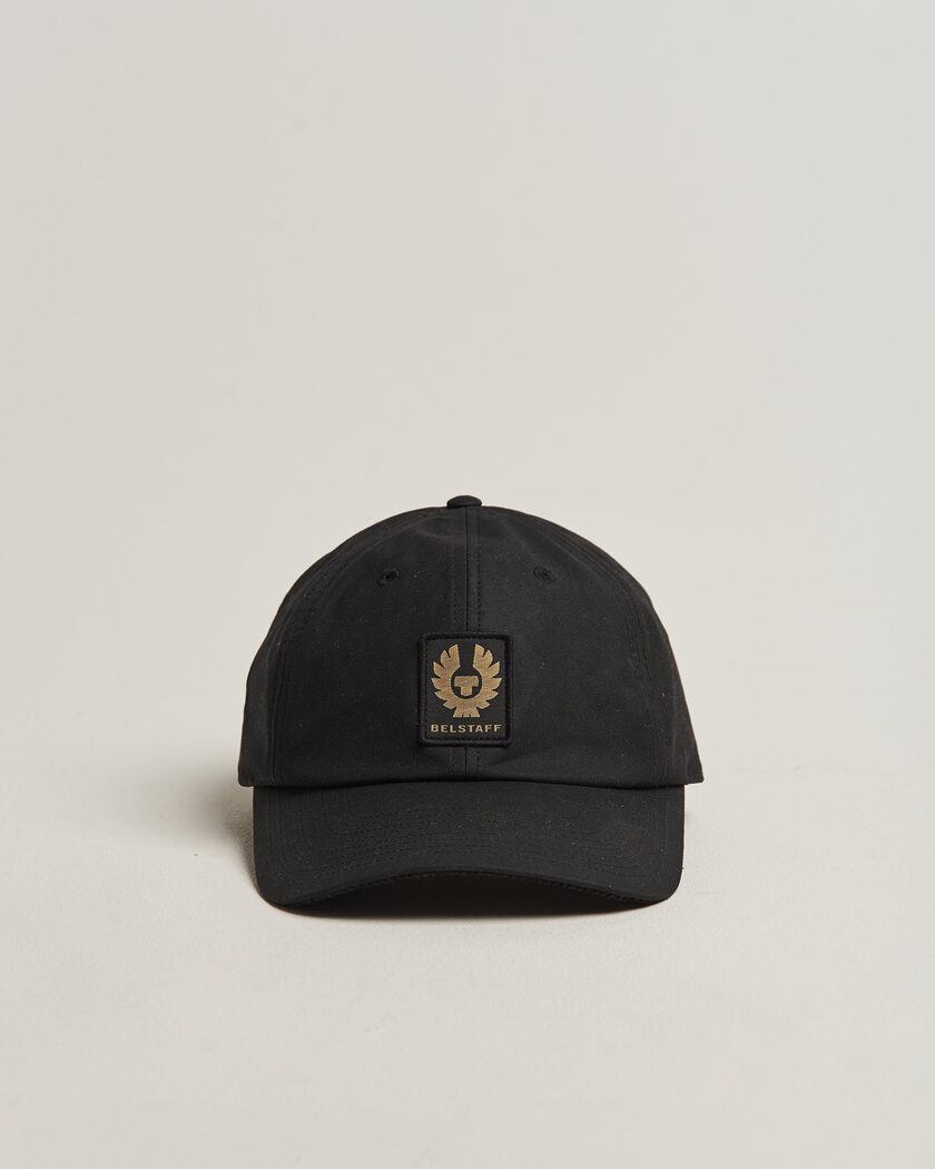 Belstaff Phoenix Wax Logo Cap Black – Black