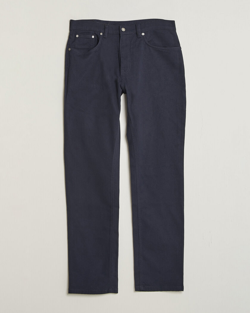 Gant Regular Fit Soft Twill 5-Pocket Pants Evening Blue – Blue