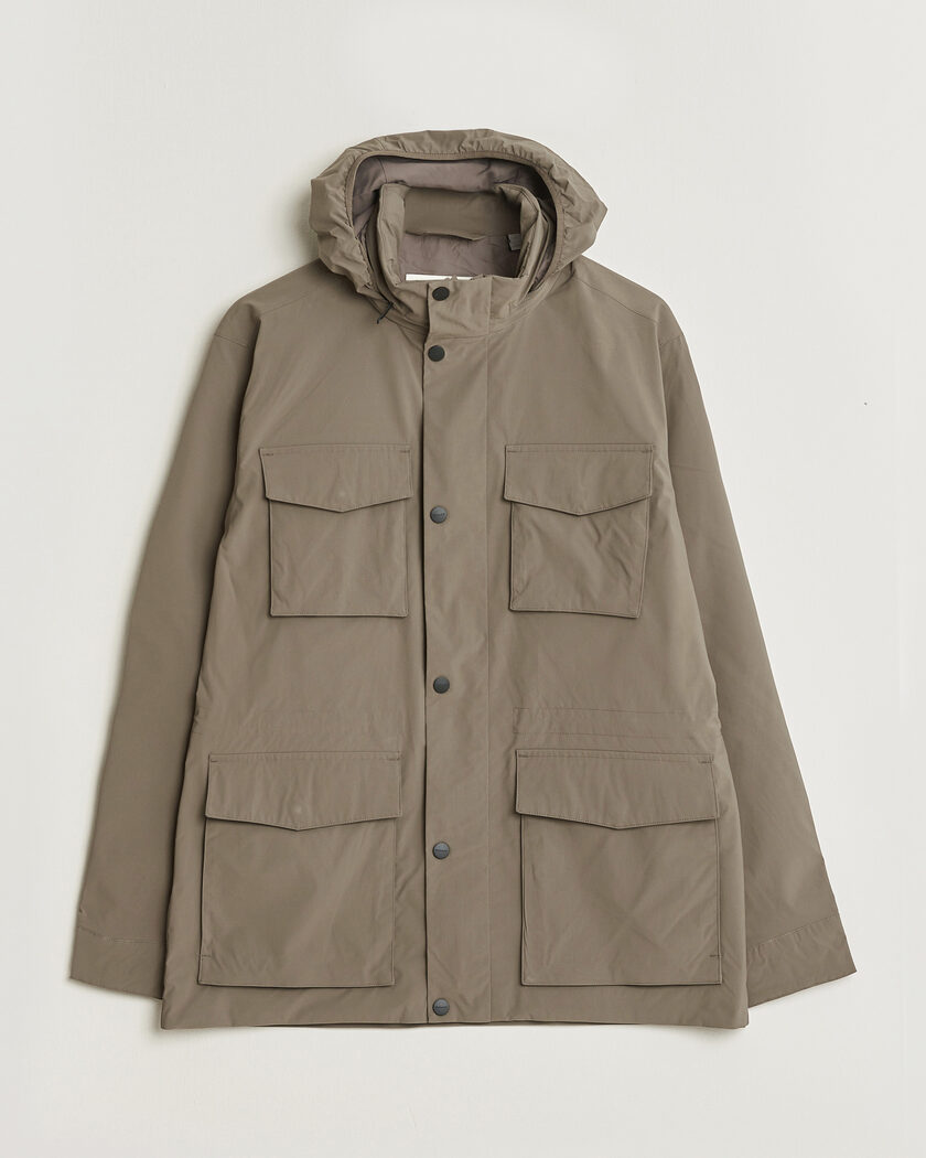 Gant Lightweight 4-Pocket Field Jacket Faded Taupe – Green