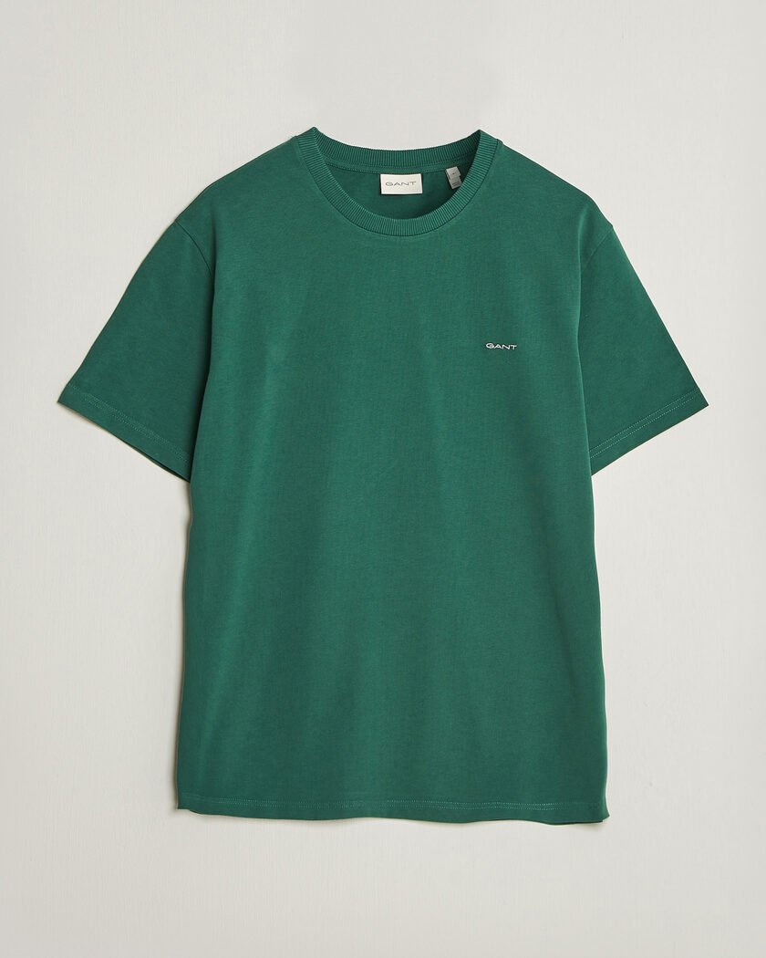 Gant Tournament Crew Neck T-Shirt Green – Green