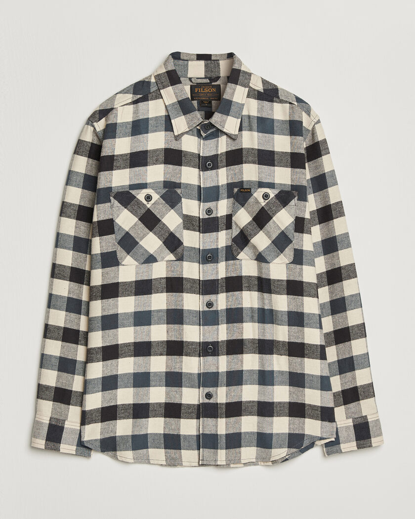 Filson The Rangeland Flannel Shirt Charcoal – Grey