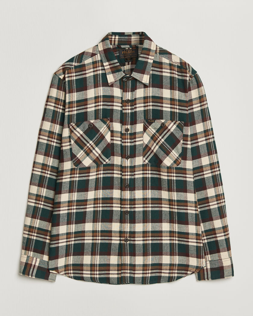 Filson The Rangeland Flannel Shirt Green – Green