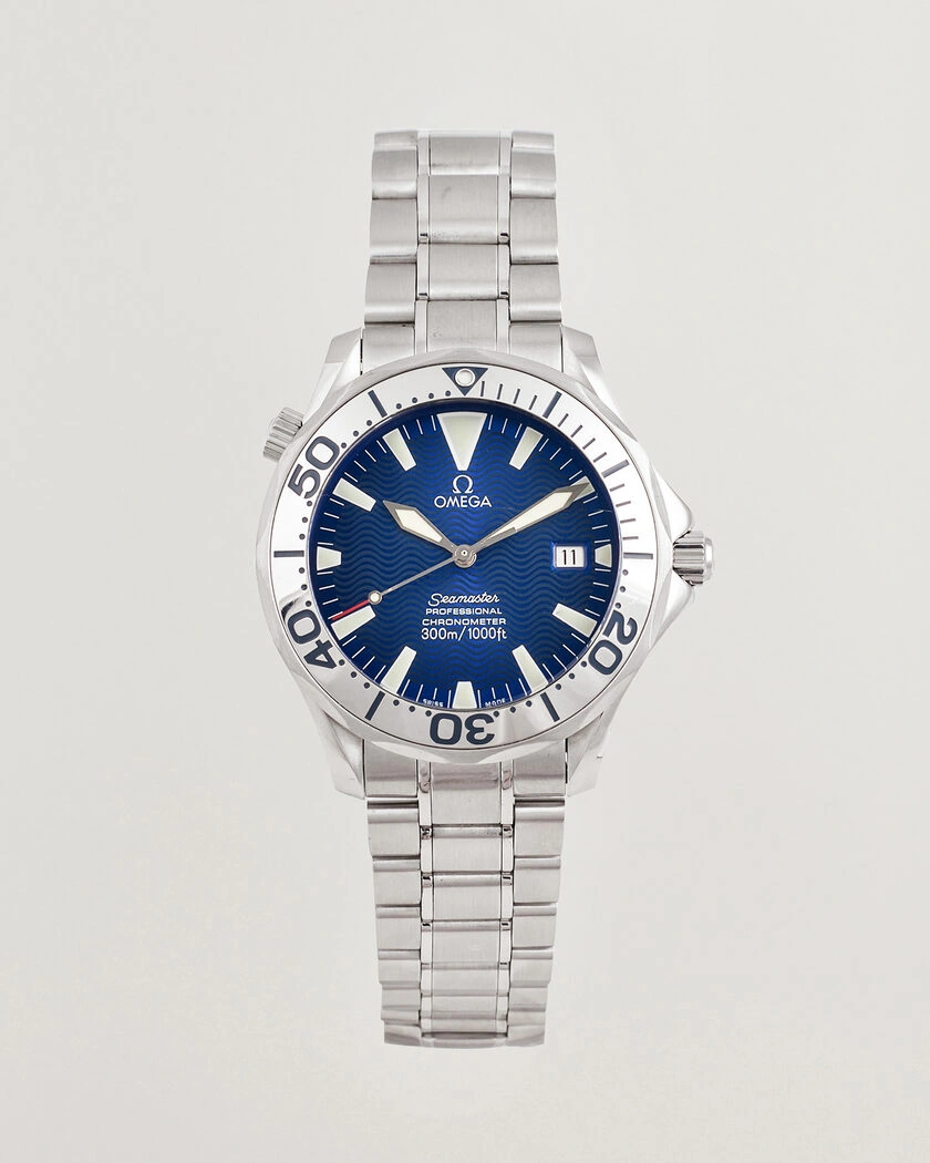 Omega Pre-Owned Seamaster 300M Electric Blue