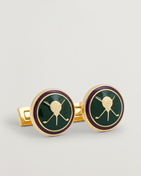  Cuff Links Golf Gold/Green