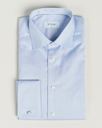  Slim Fit Shirt Double Cuff Blue