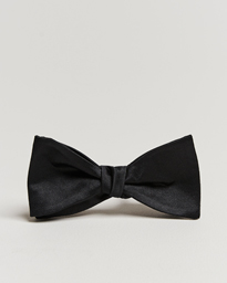  Self Tie Silk Ceremony Black