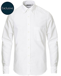  Slimline Oxford Shirt White