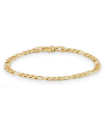  Figaro Thick Bracelet Gold