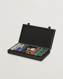  Wooden Poker Case Black