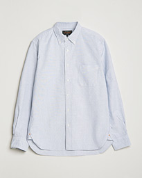  Oxford Button Down Shirt Light Blue Stripe