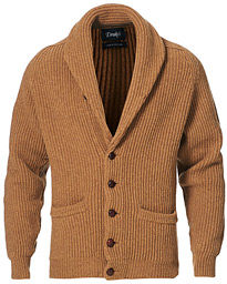  Shawl Collar Rib Cardigan Savannah