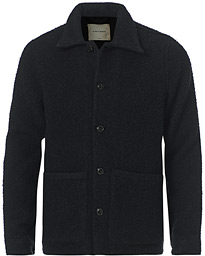  Rugged Wool Overshirt Charcoal