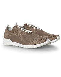  Mesh Running Sneaker Taupe