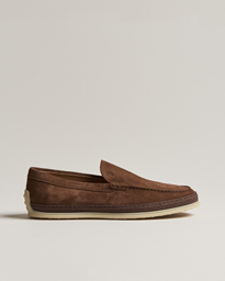  Raffia Loafer Brown Suede