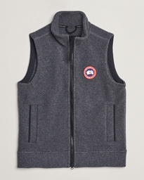  Mersey Fleece Vest Quarry Grey