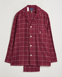  Pyjama Set Damson Red Windowpane