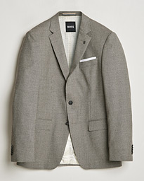  Hutson Wool Dogtooth Blazer Open White