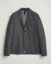  Two Button Prince Of Wales Blazer Grey/Black