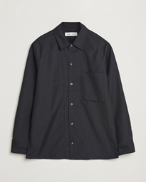  Damon Wool Overshirt Black