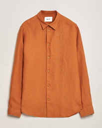  Enzo Linen Shirt Caramel