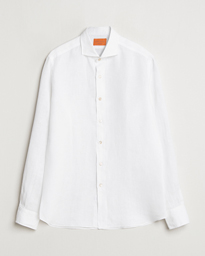  Linen Casual Shirt White