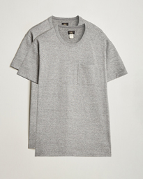  2-Pack Pocket Tee Grey Heather