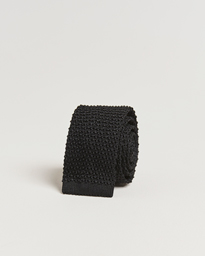  Knitted Tie Black