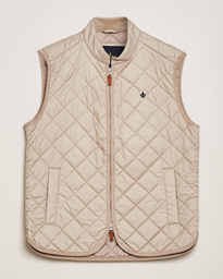  Teddy Quilted Vest Khaki